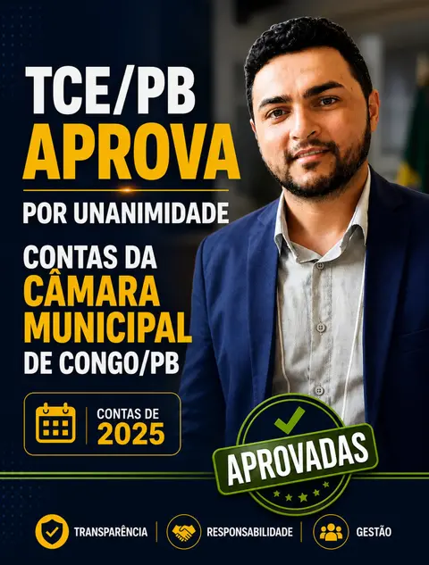 TCE aprova por unanimidade as contas de 2025 da Câmara de Congo