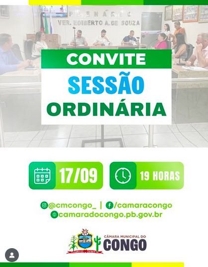Participe da Sessão Ordinária
